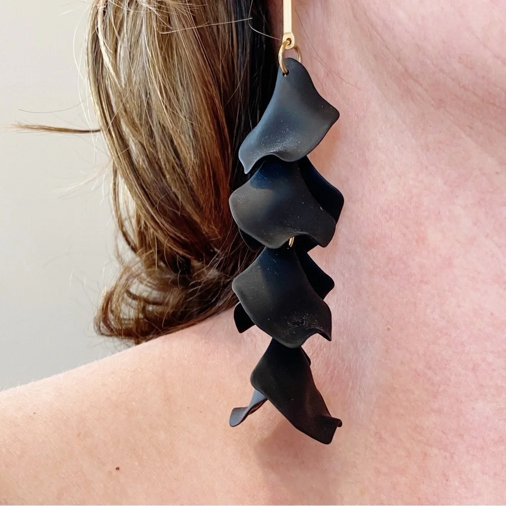 Virtue Jewelry Design Hyacinth Earrings on Bar Posts - Picture 1 of 8